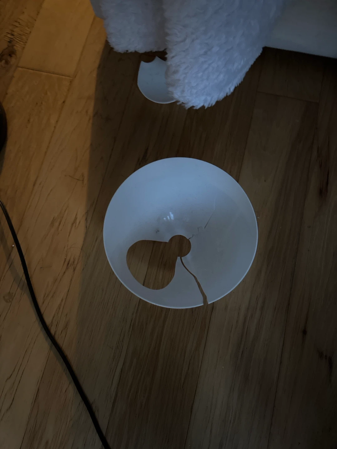IKEA floor lamp with white shade - photo 2