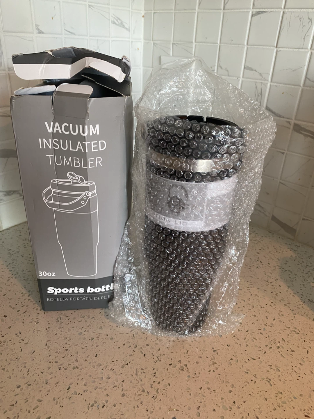30oz Stainless Steel Vacuum Insulated Tumbler/Water Bottle