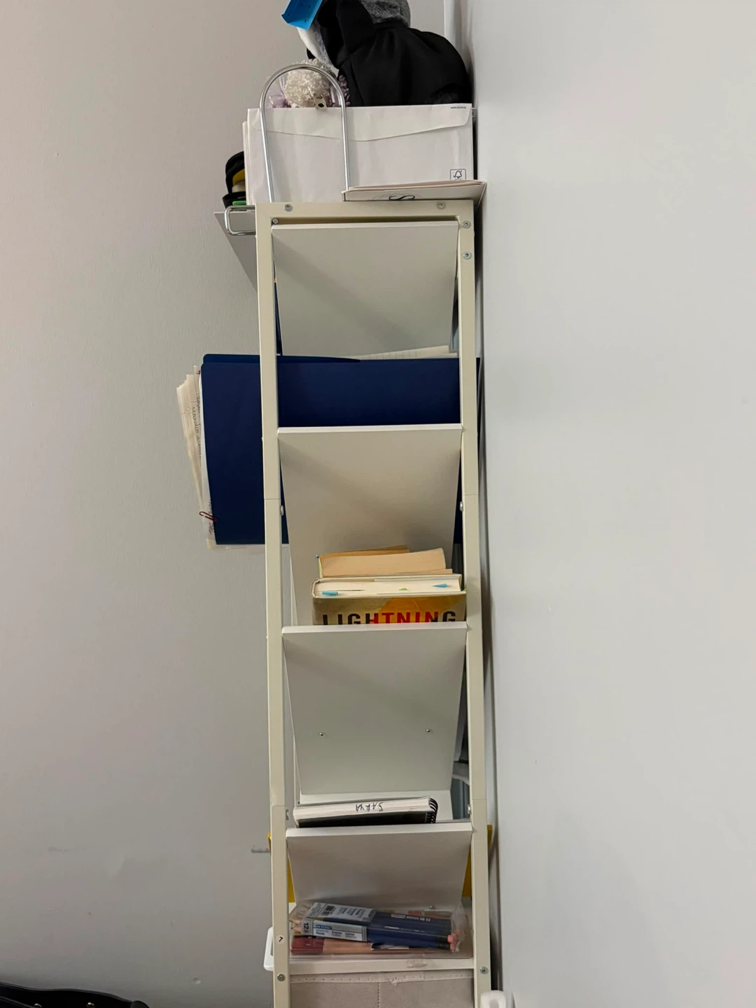 White Multi-Shelf Storage Unit - photo 2