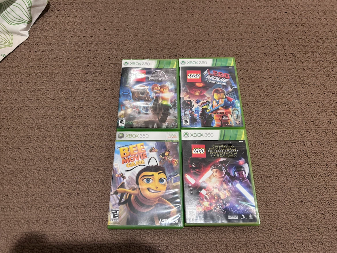 Xbox 360 LEGO Video Games Bundle