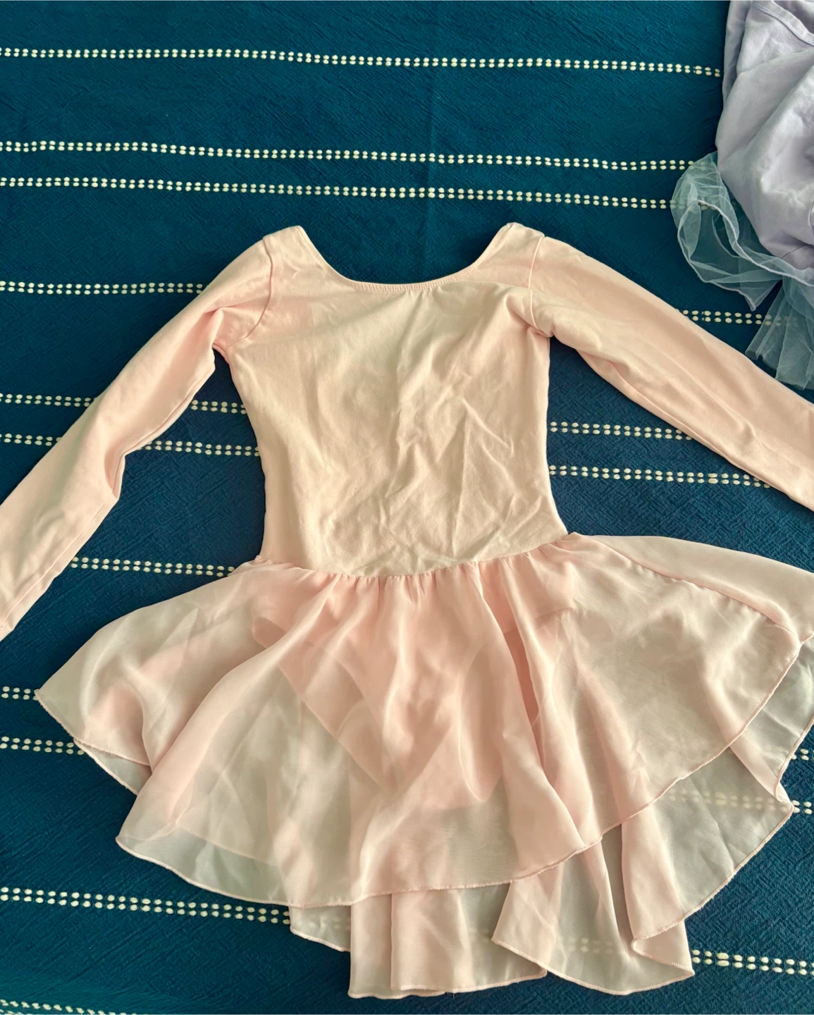 Ballet outfit: leotard, tutu, wrap top, and ballet slippers - photo 5