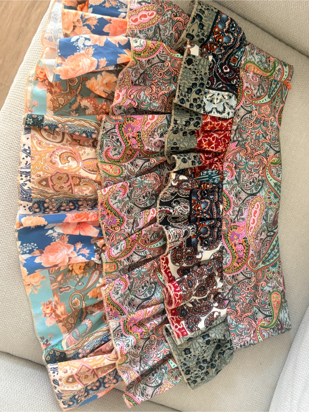 Boho patch skirt size S 36 never worn - photo 2