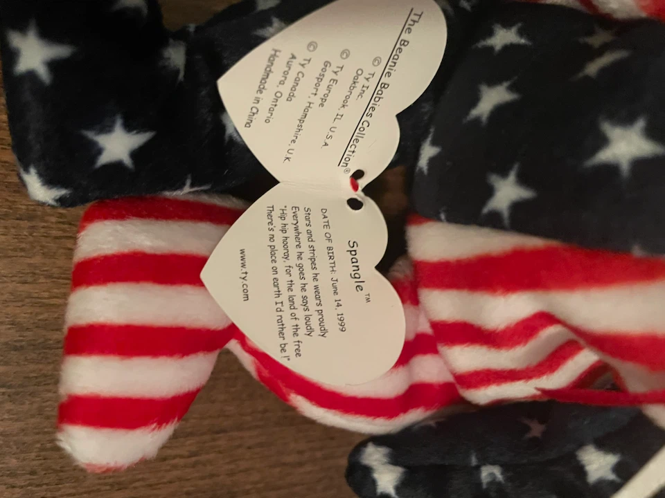 The Beanie Babies Collection Spangle Bear - photo 2