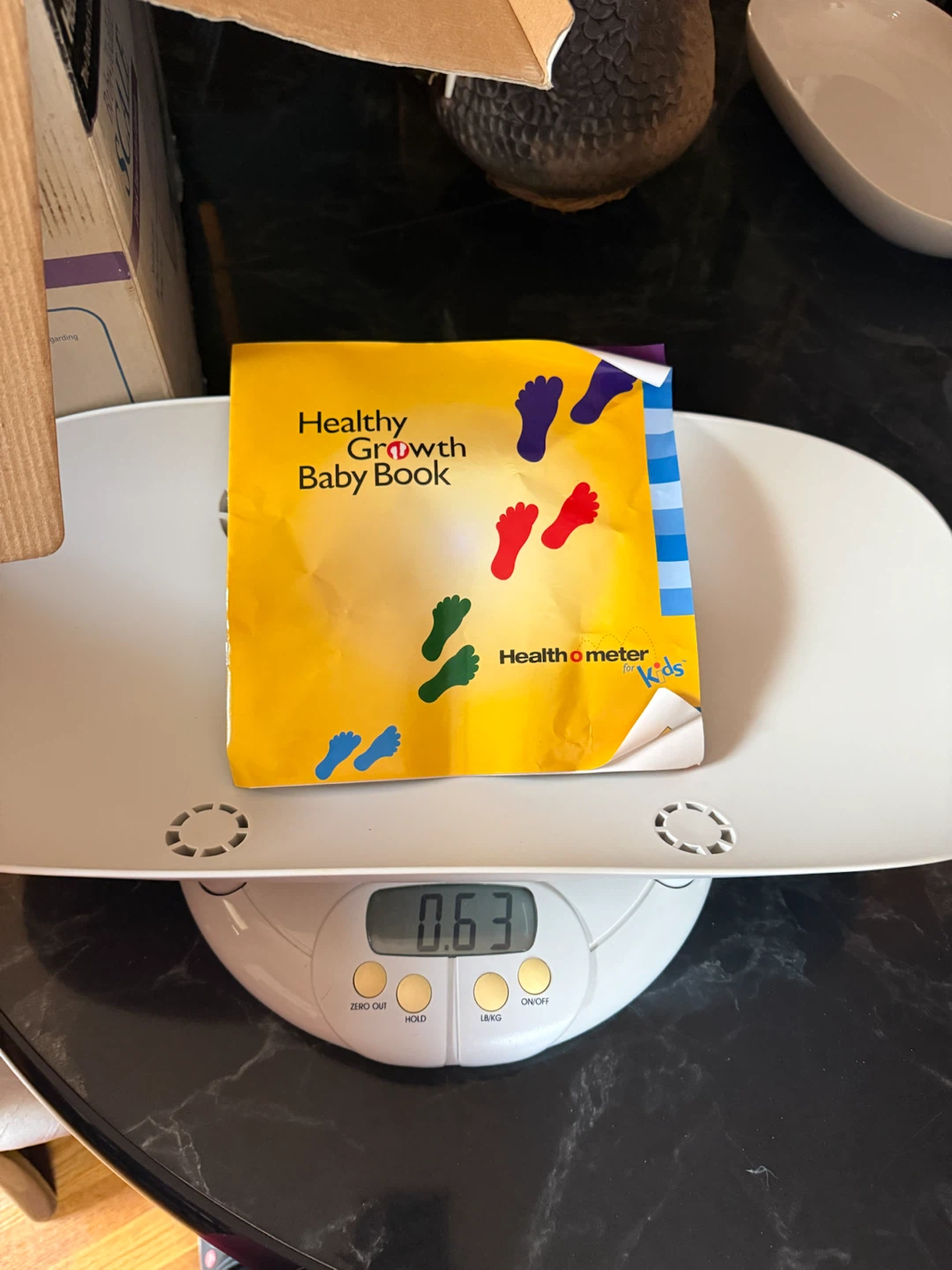 Health o meter Baby to Toddler Scale with Growth Chart Book - photo 5