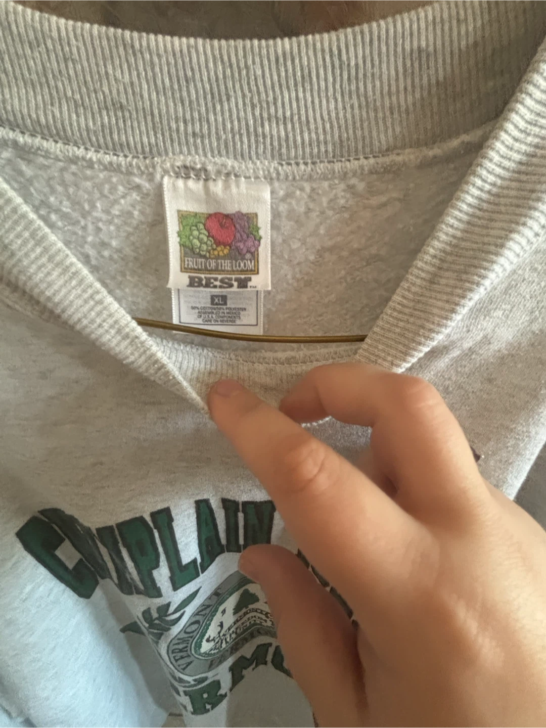 Fruit of the Loom Champlain Islands Sweatshirt XL - photo 3