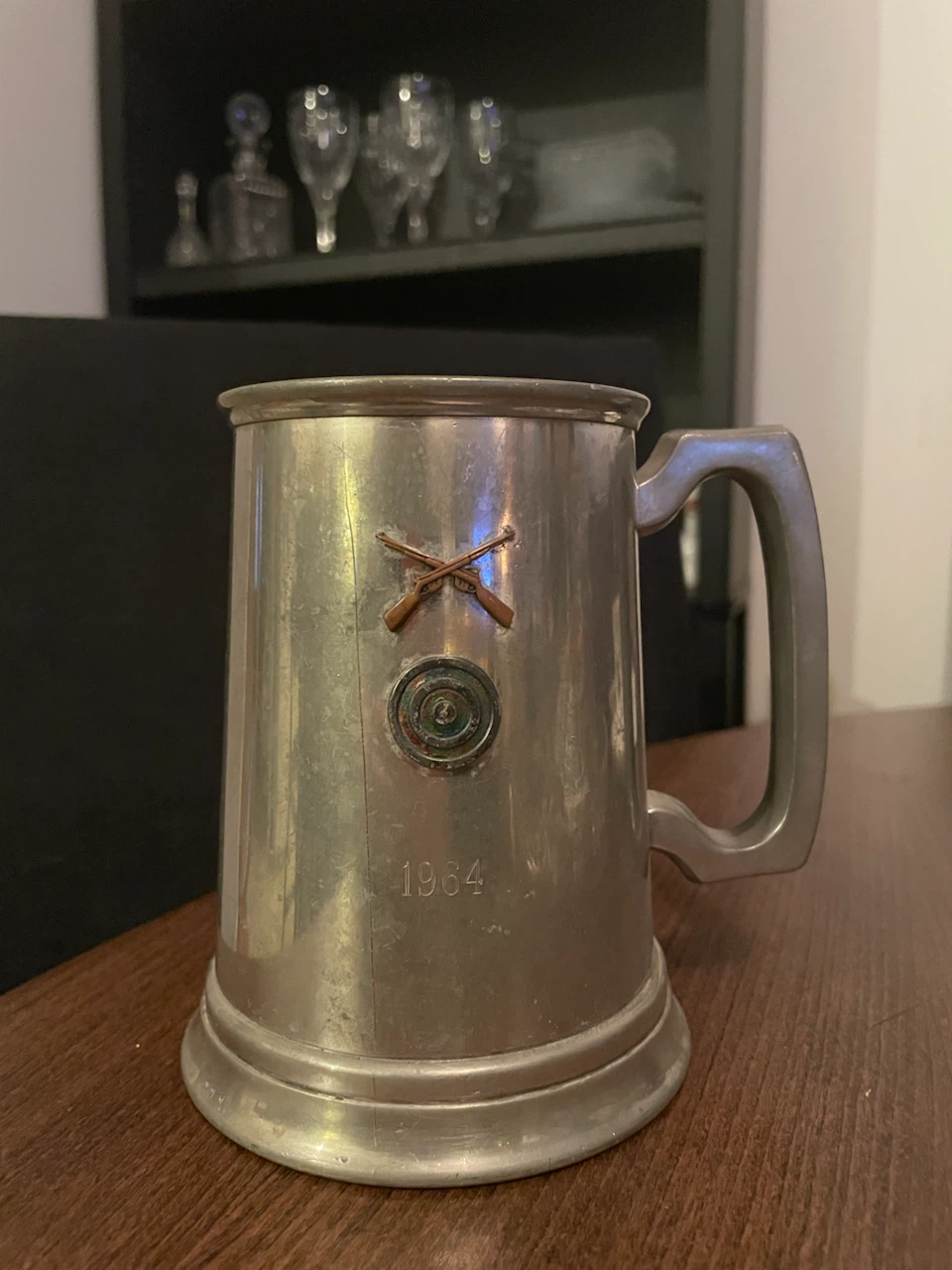 Birks Pewter Tankard Mug 1964