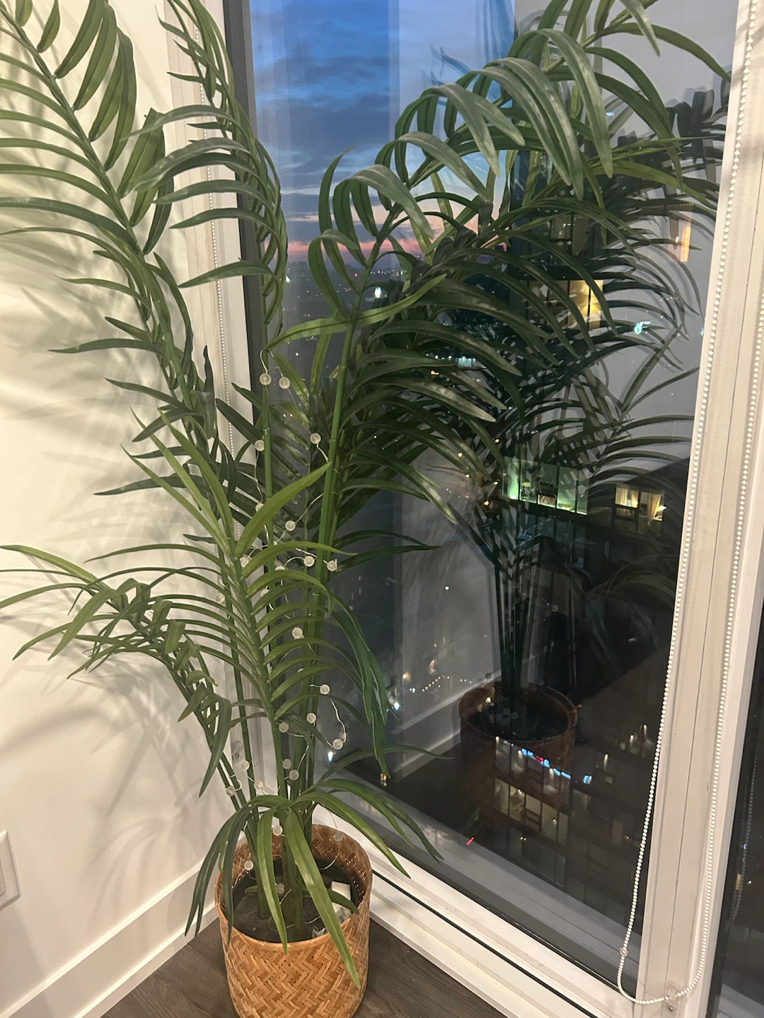 Artificial Palm Tree with rattan pot - photo 2