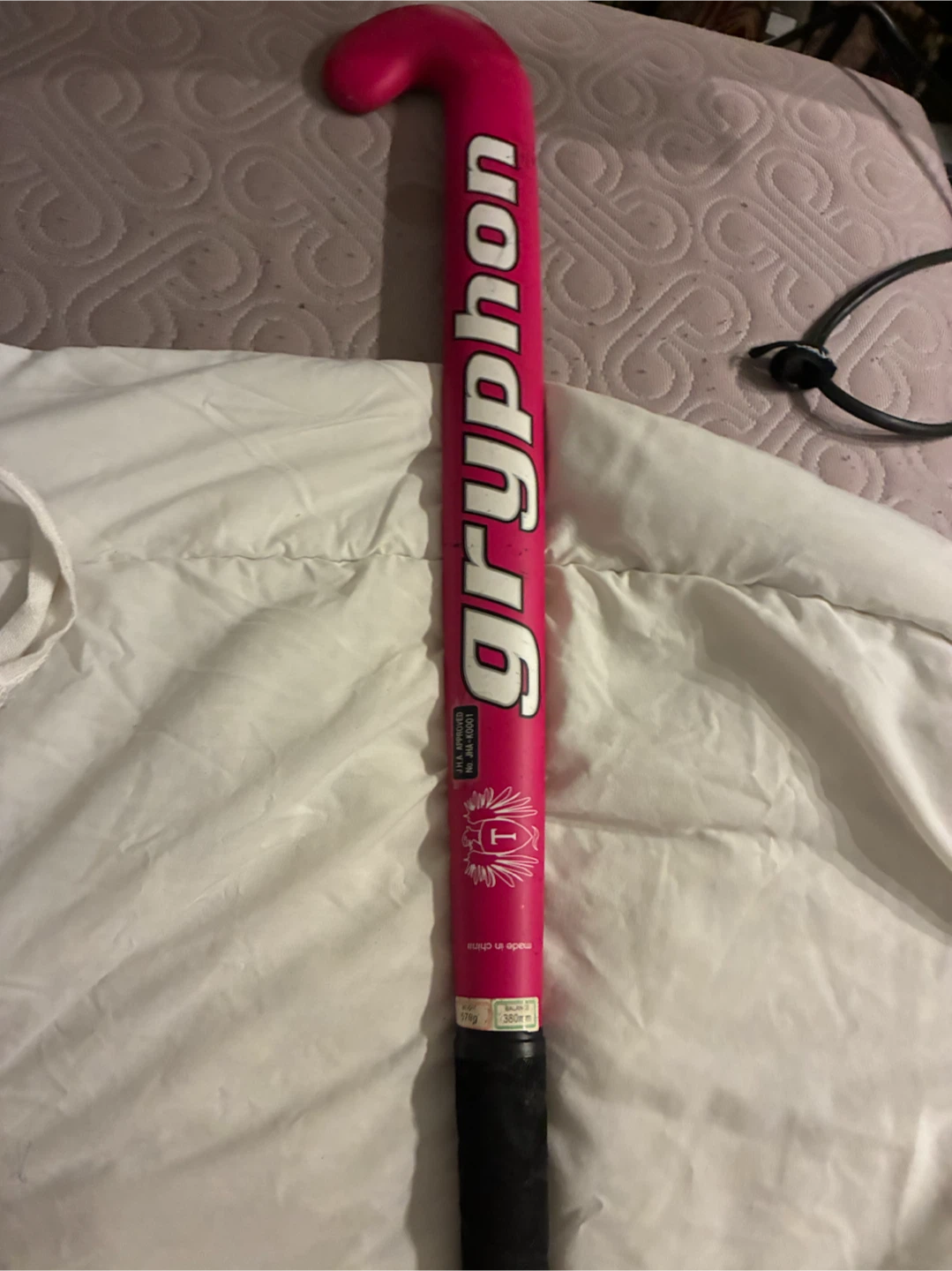 Gryphon Field Hockey Stick with protectors