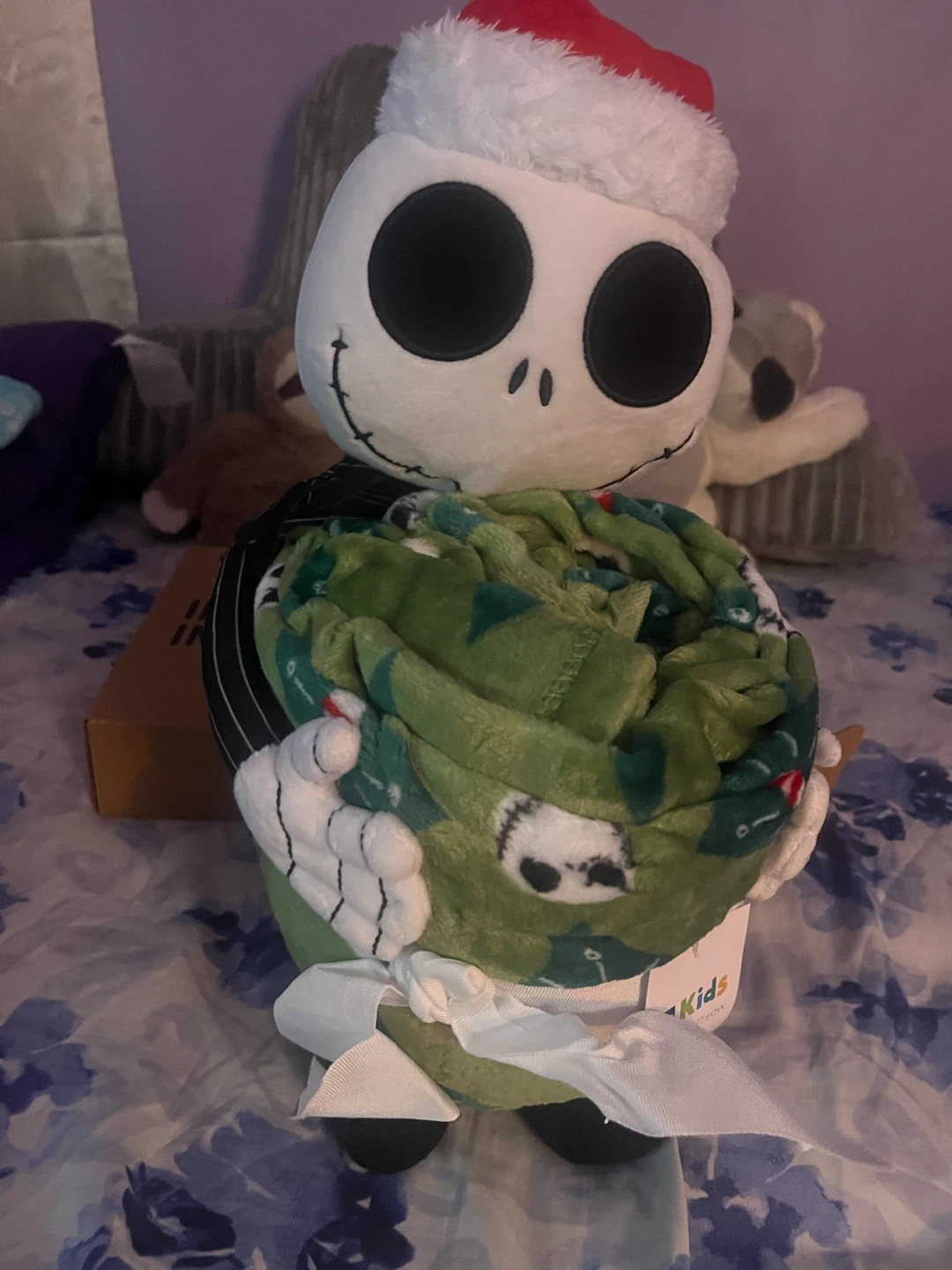 The Big One Jack Skellington Buddy + Throw Set