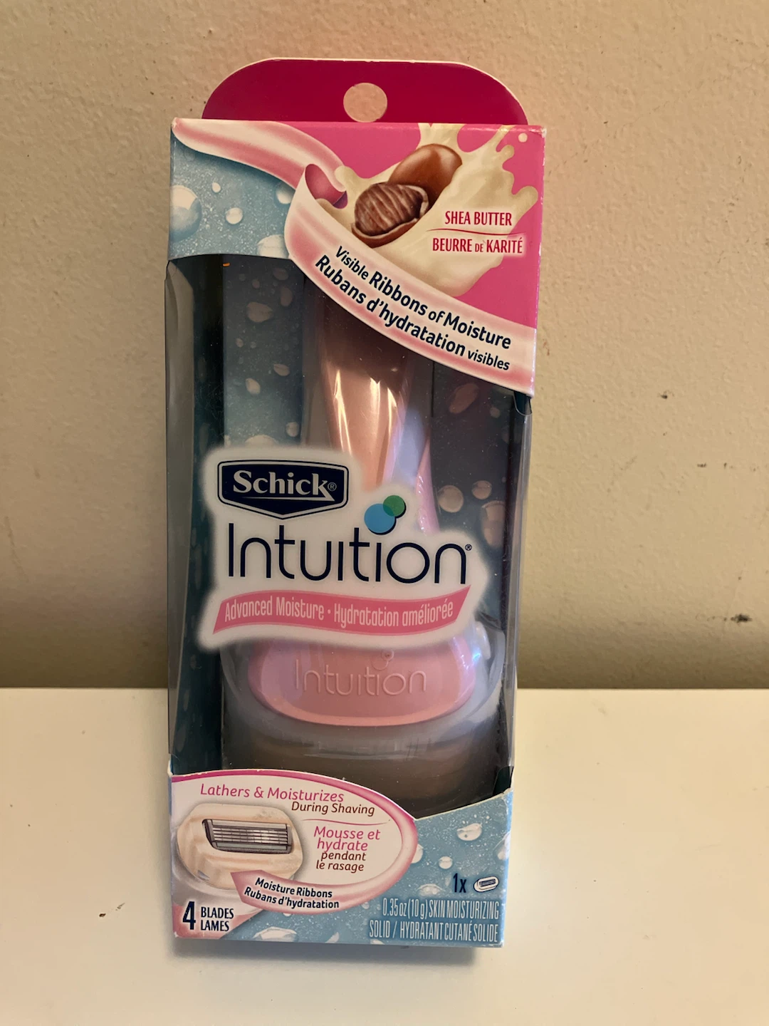 New-Schick Intuition Advanced Moisture Razor-price of each