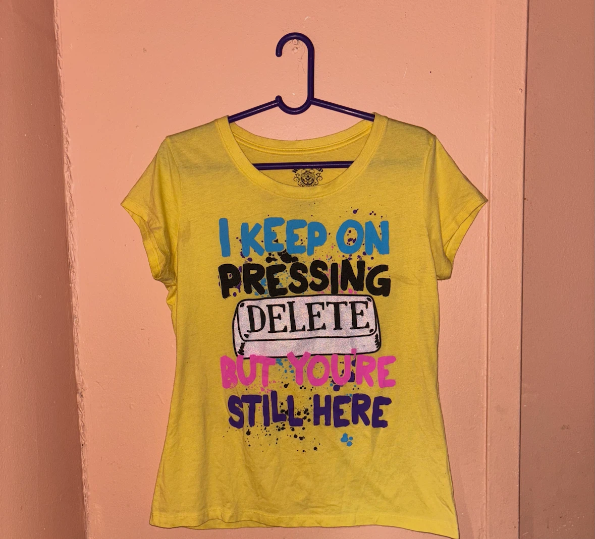 Yellow Graphic Tee