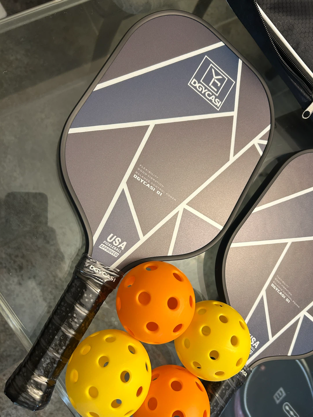 *NEW* Carbon Fiber Pickleball Paddles Set - photo 4