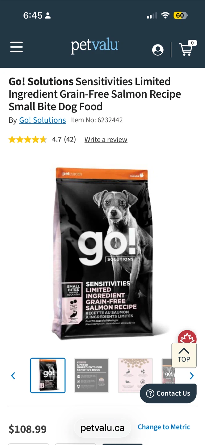 GO! SOLUTIONS Sensitivities Grain-Free Salmon Dog Food - photo 4