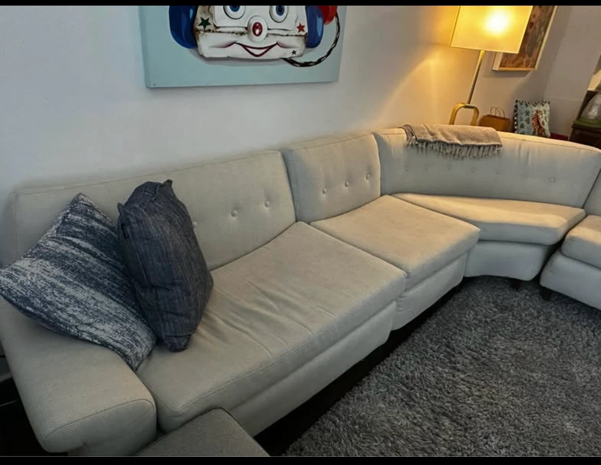 MCM style Sectional Sofa - photo 2