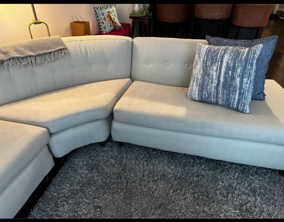 MCM style Sectional Sofa - photo 3