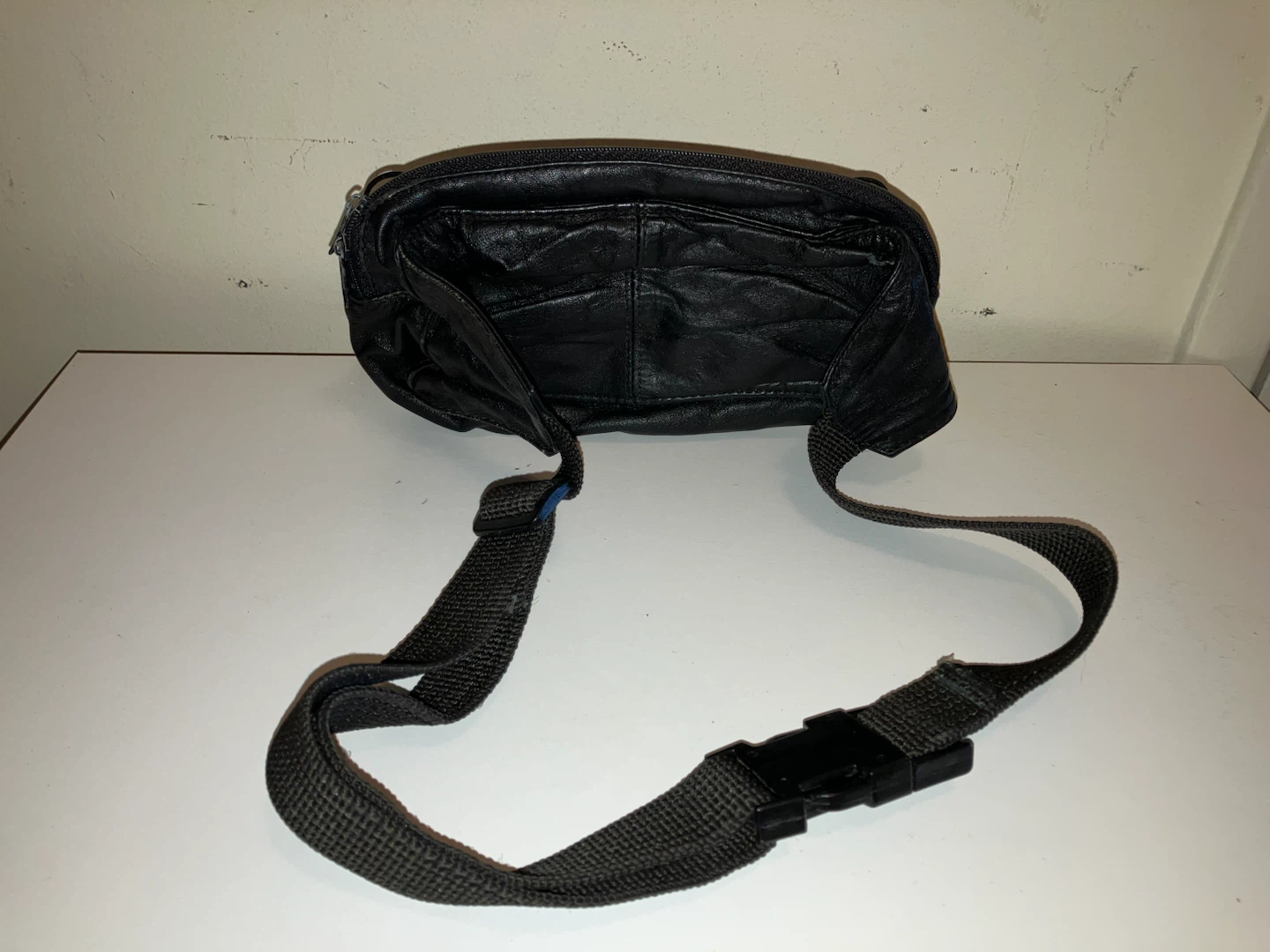 Black Leather Fanny Pack - photo 4