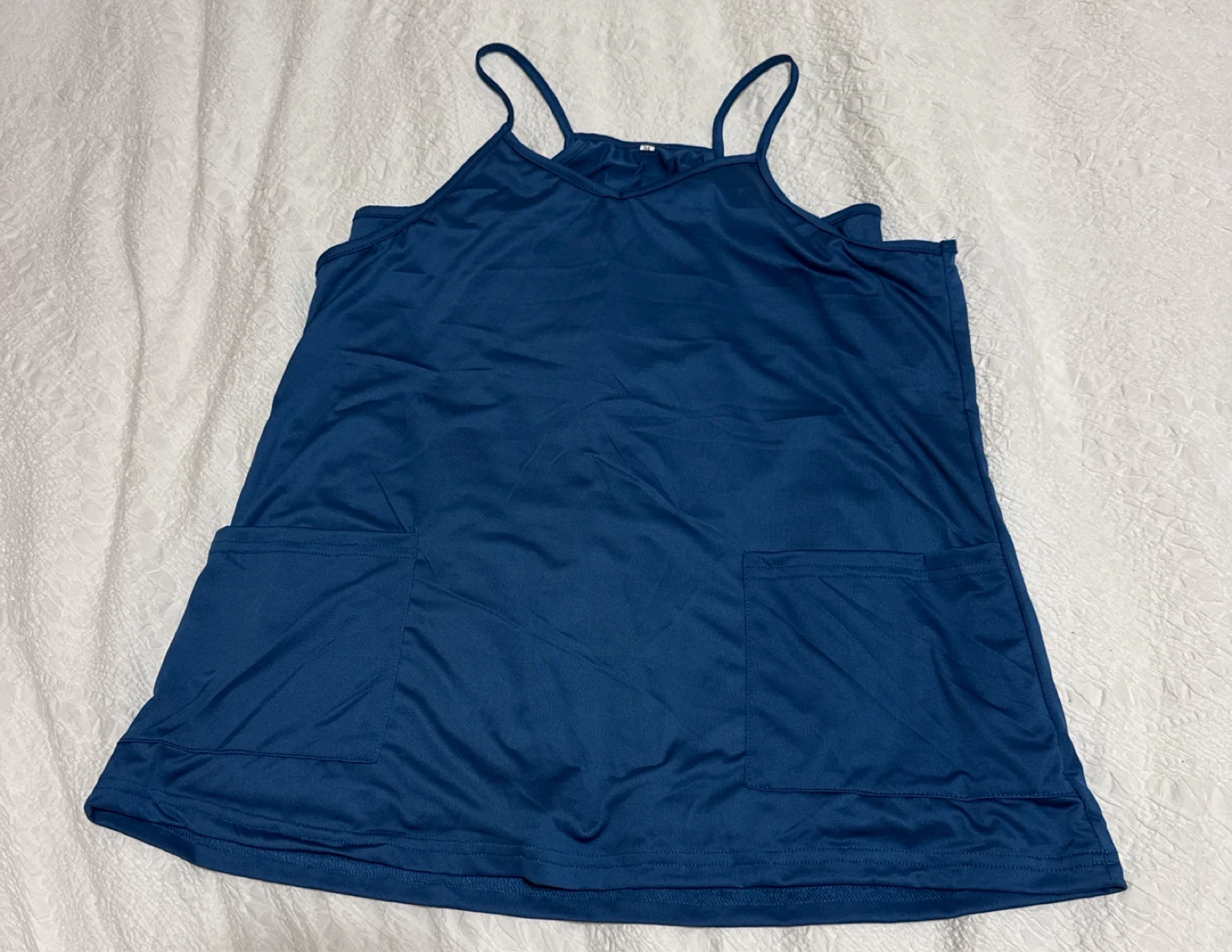 Women's Tank Dress with Undershorts and Pockets - photo 2