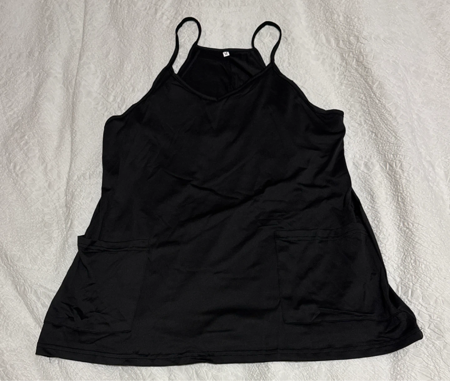 Women's Tank Dress with Undershorts and Pockets - photo 3