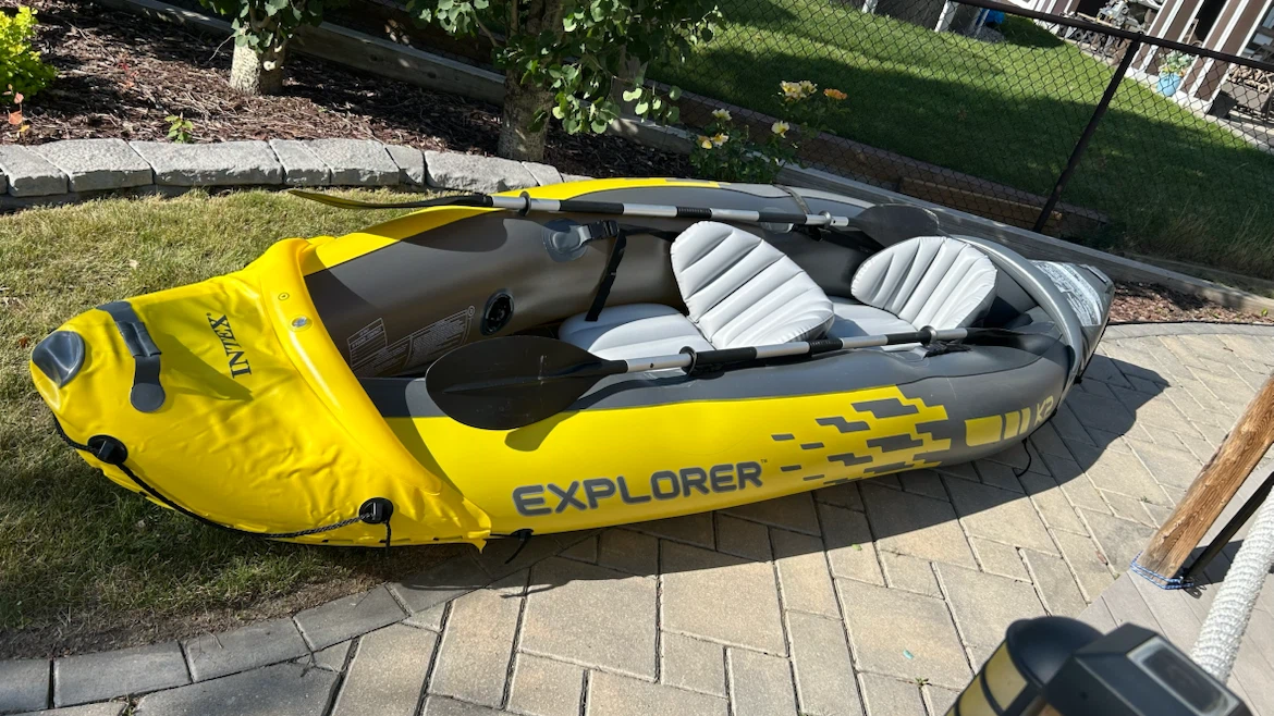 Intex Explorer K2 Two-Person Kayak - photo 4