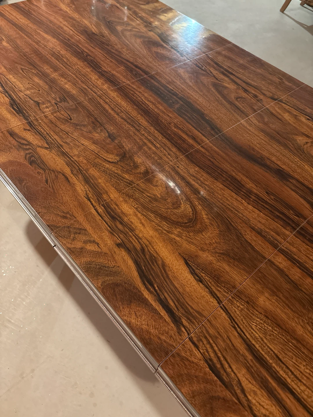Vintage Wood Grain Dining Table - photo 4