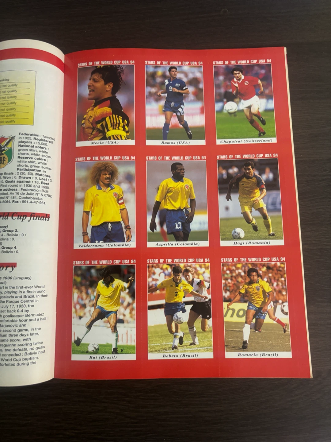 Soccer World Cup USA '94 Collector's Edition Magazine - photo 3