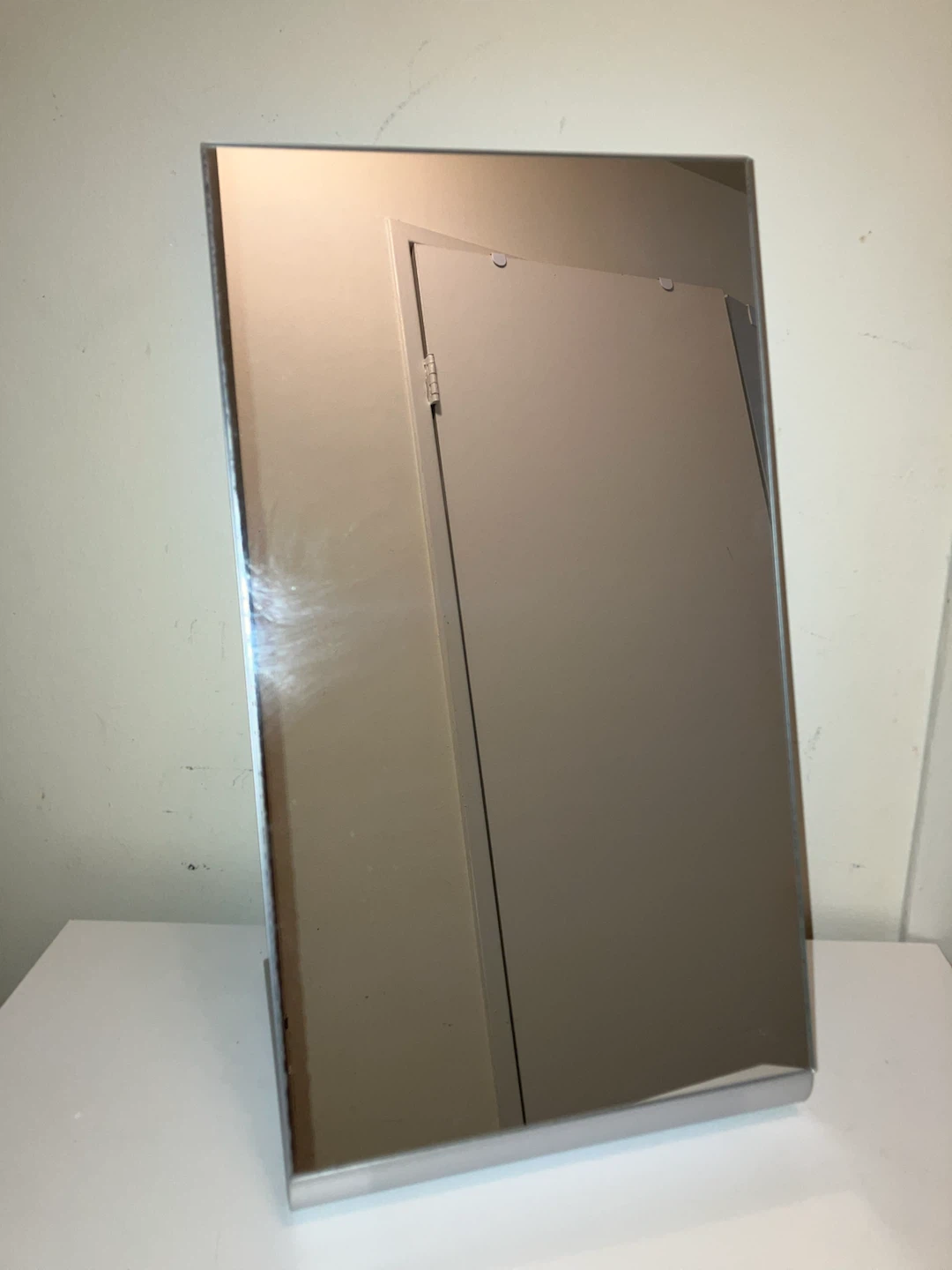Silver Metal Frame Mirror - photo 2