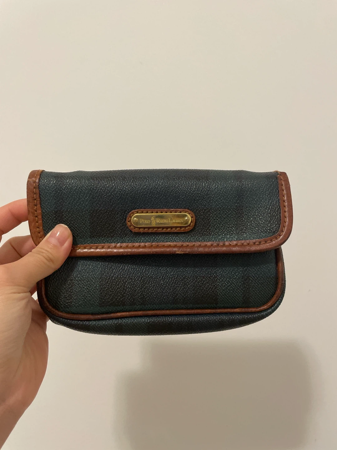 Polo Ralph Lauren Plaid Pouch
