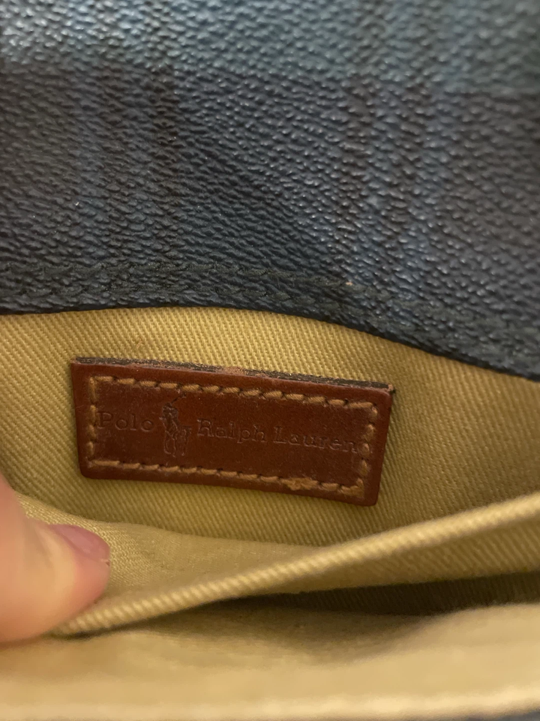 Polo Ralph Lauren Plaid Pouch - photo 4