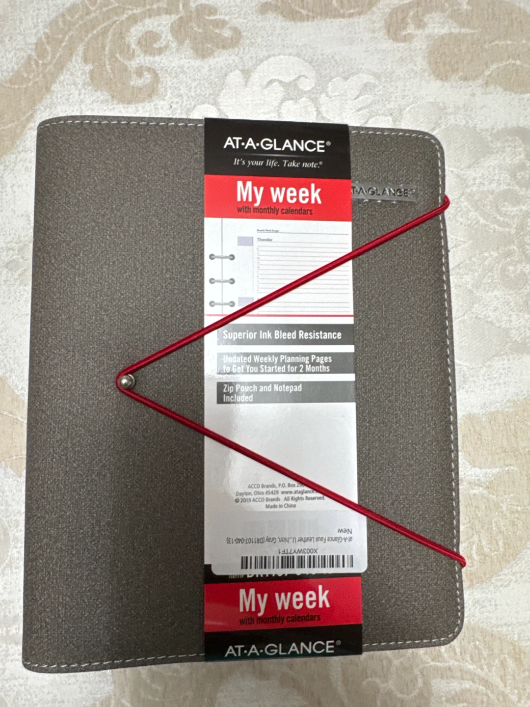 AT-A-GLANCE My Week Undated Planner