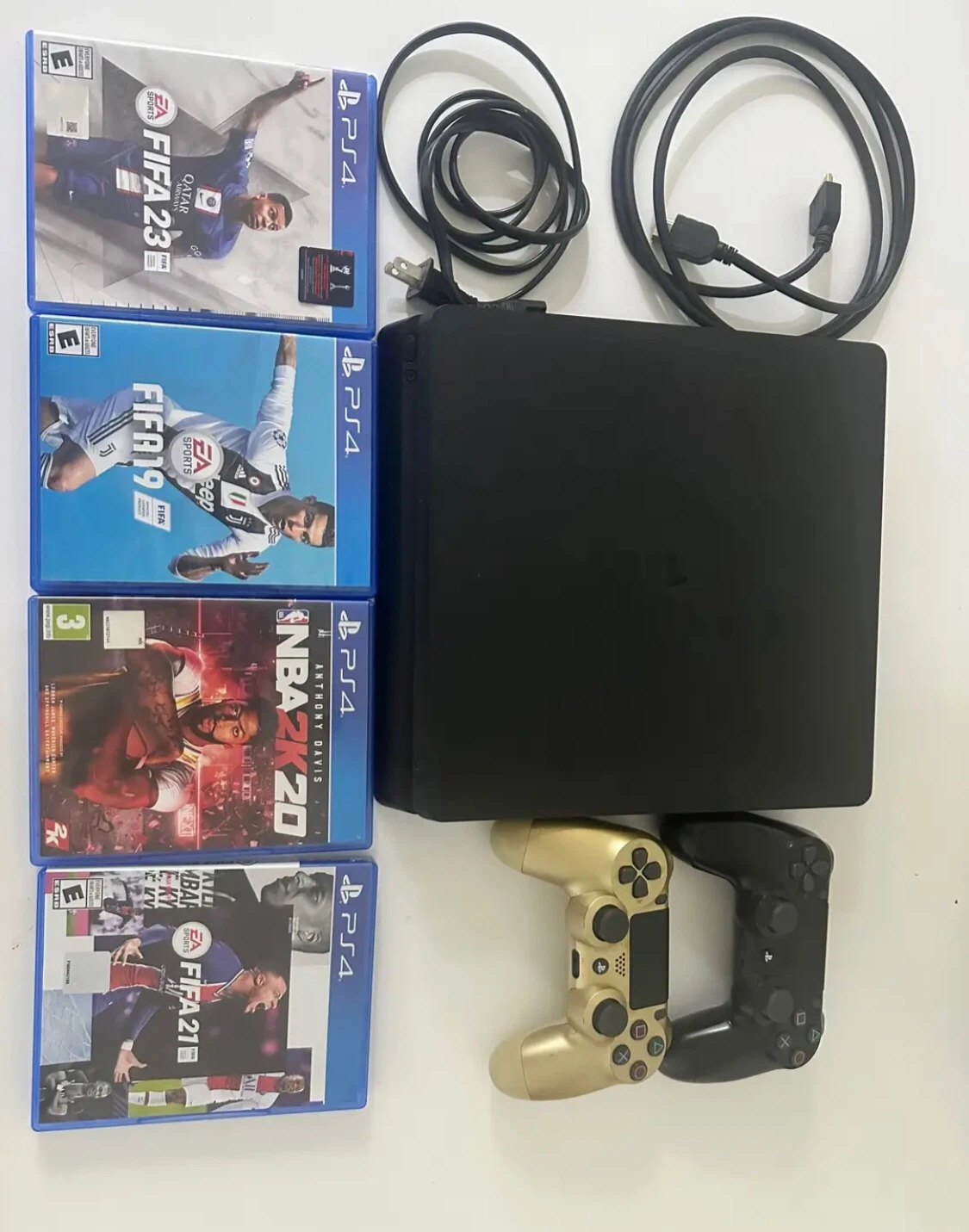 PlayStation 4 Slim 1TB Console with 4 Games - photo 4