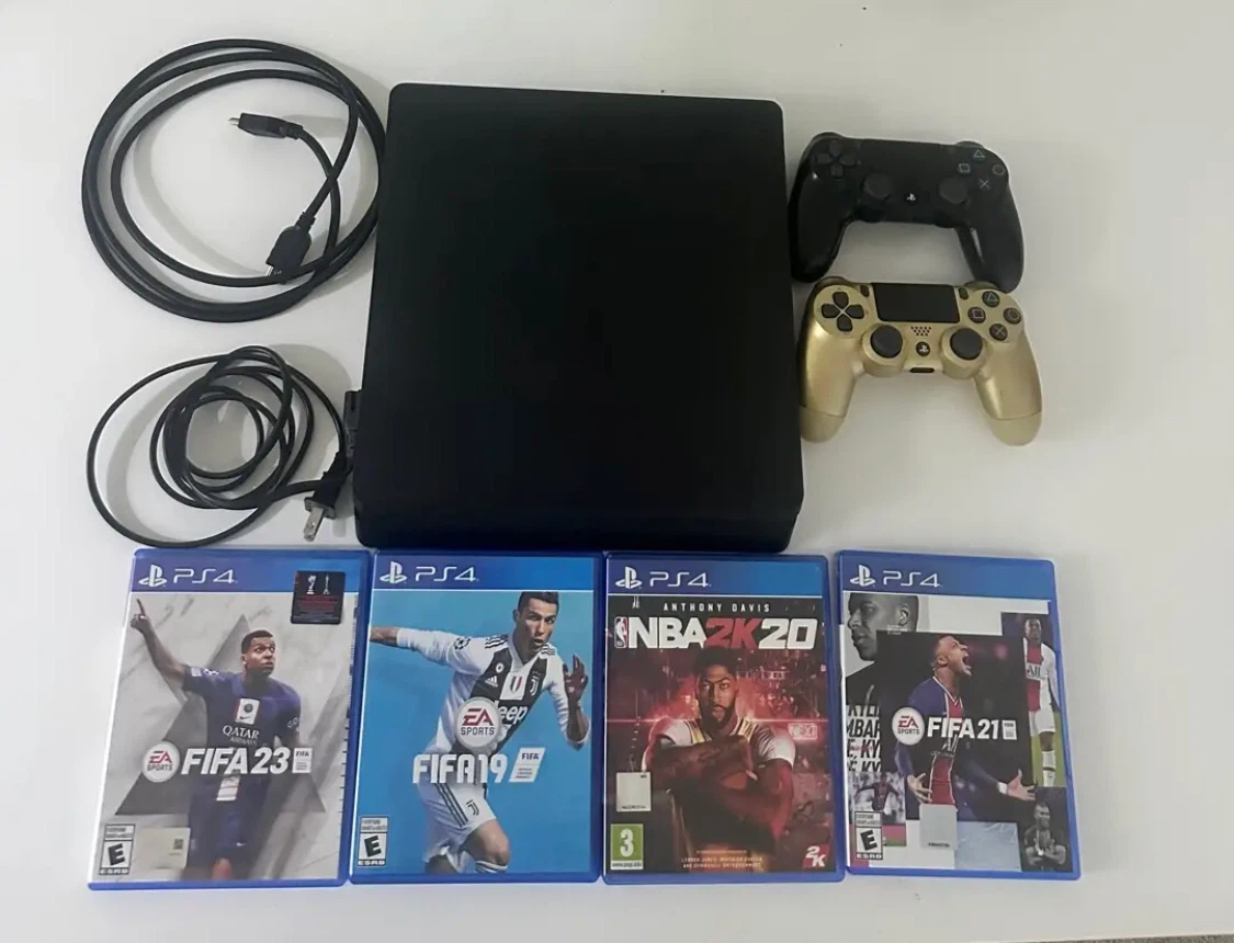 PlayStation 4 Slim 1TB Console with 4 Games - photo 5