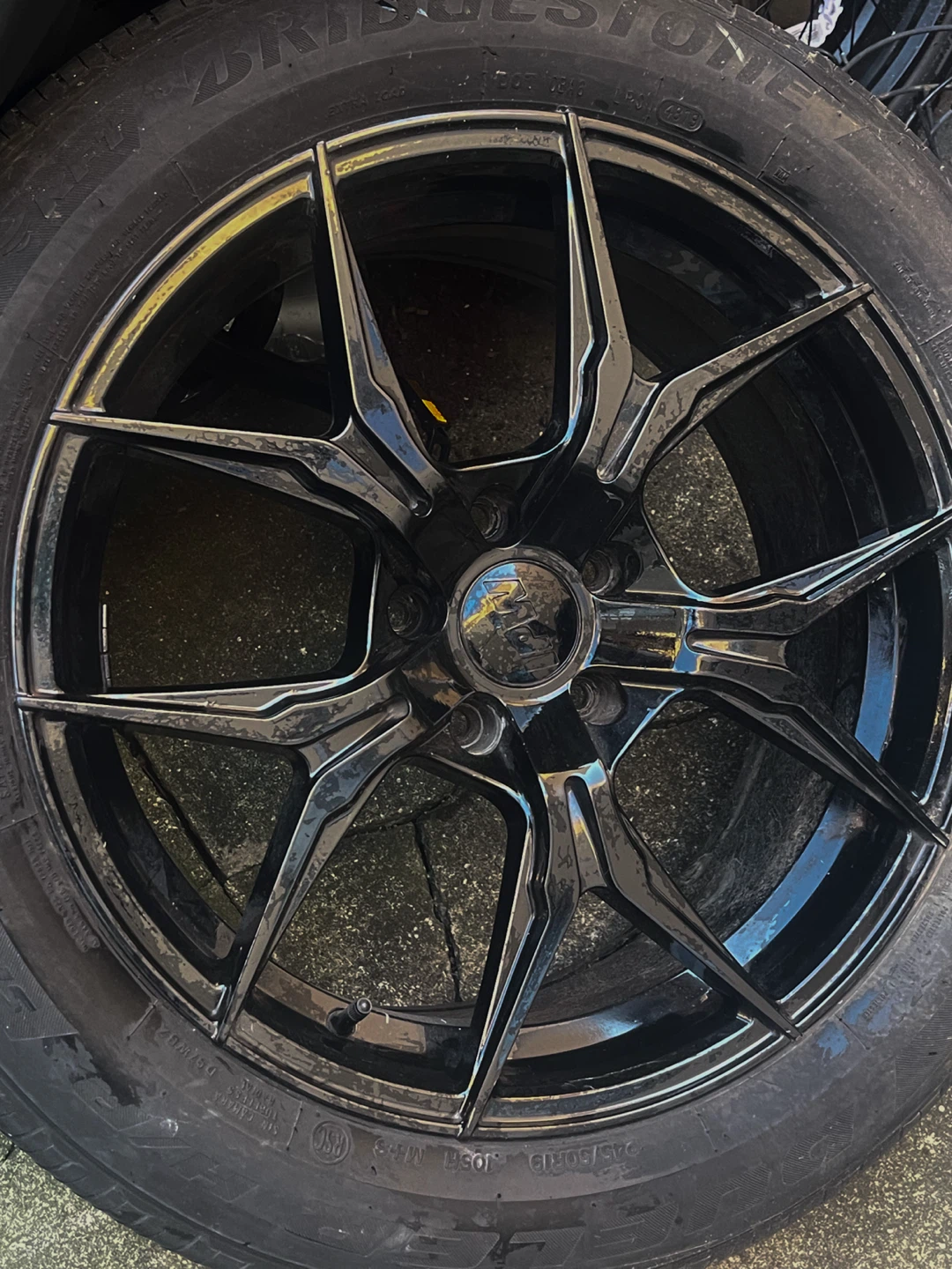 Rims with tires