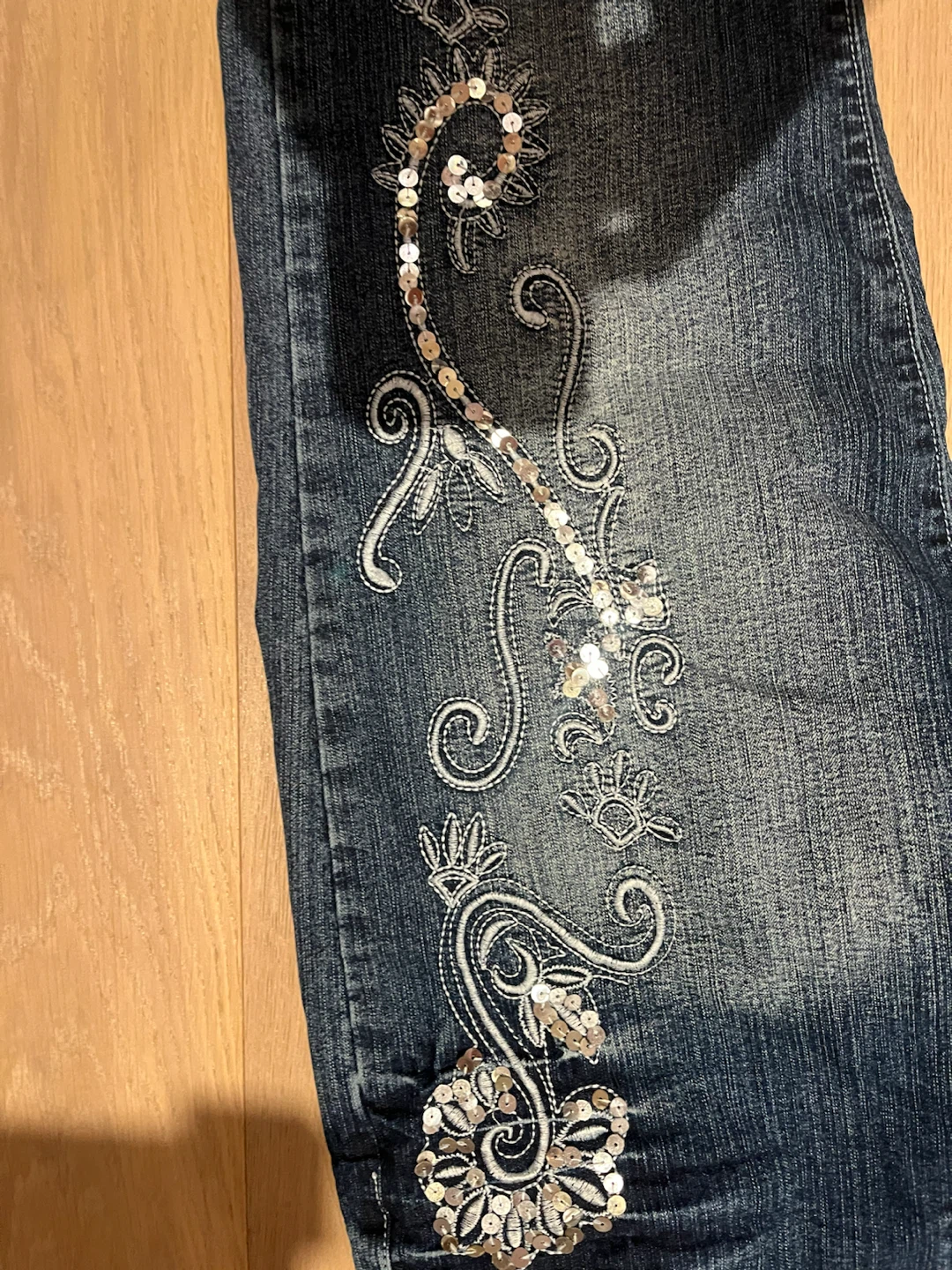 Leemo USA Women's Jeans Size 11 Embellished - photo 3