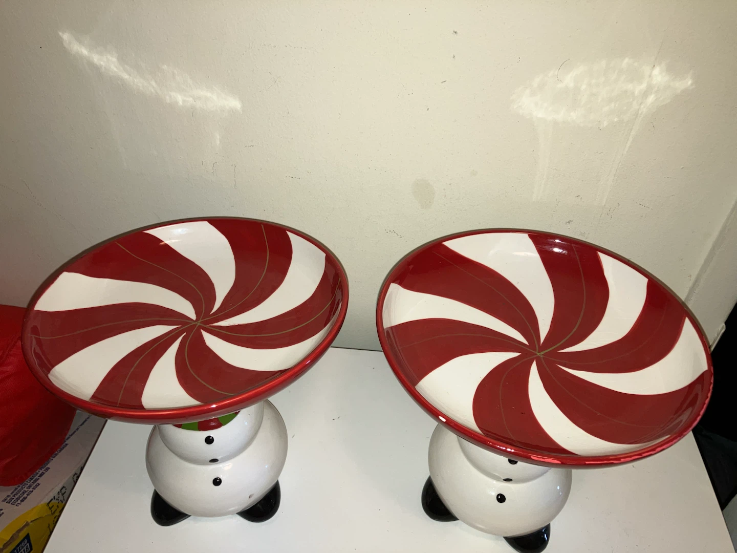Joshua Maxwell Studio Snowman Candy Dishes - Set of 2 - photo 2