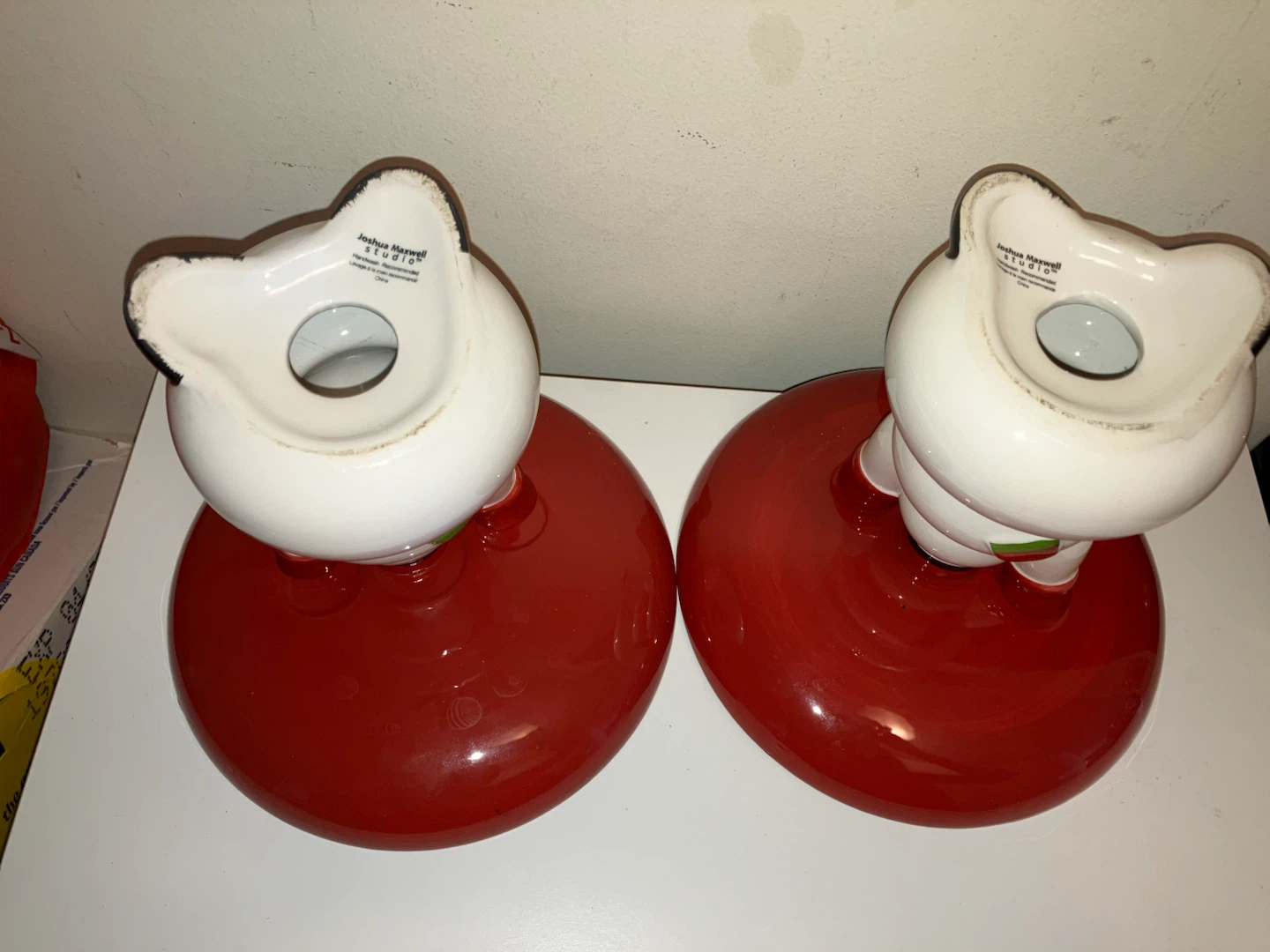 Joshua Maxwell Studio Snowman Candy Dishes - Set of 2 - photo 3