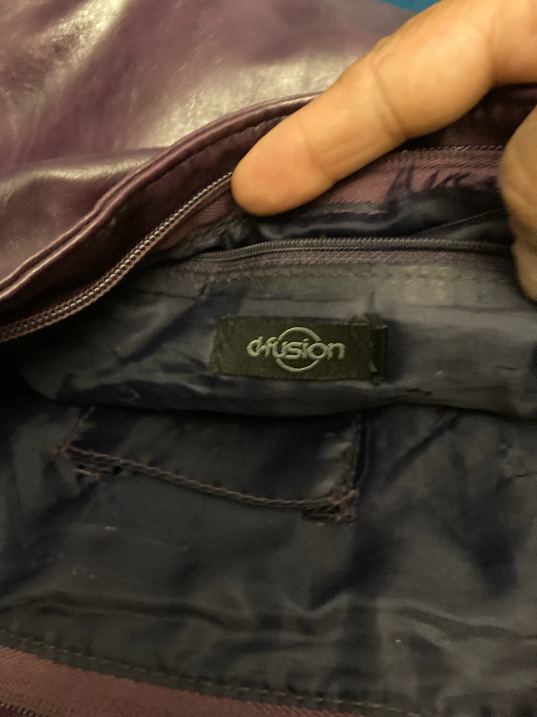 D'fusion Purple Shoulder Bag - photo 3