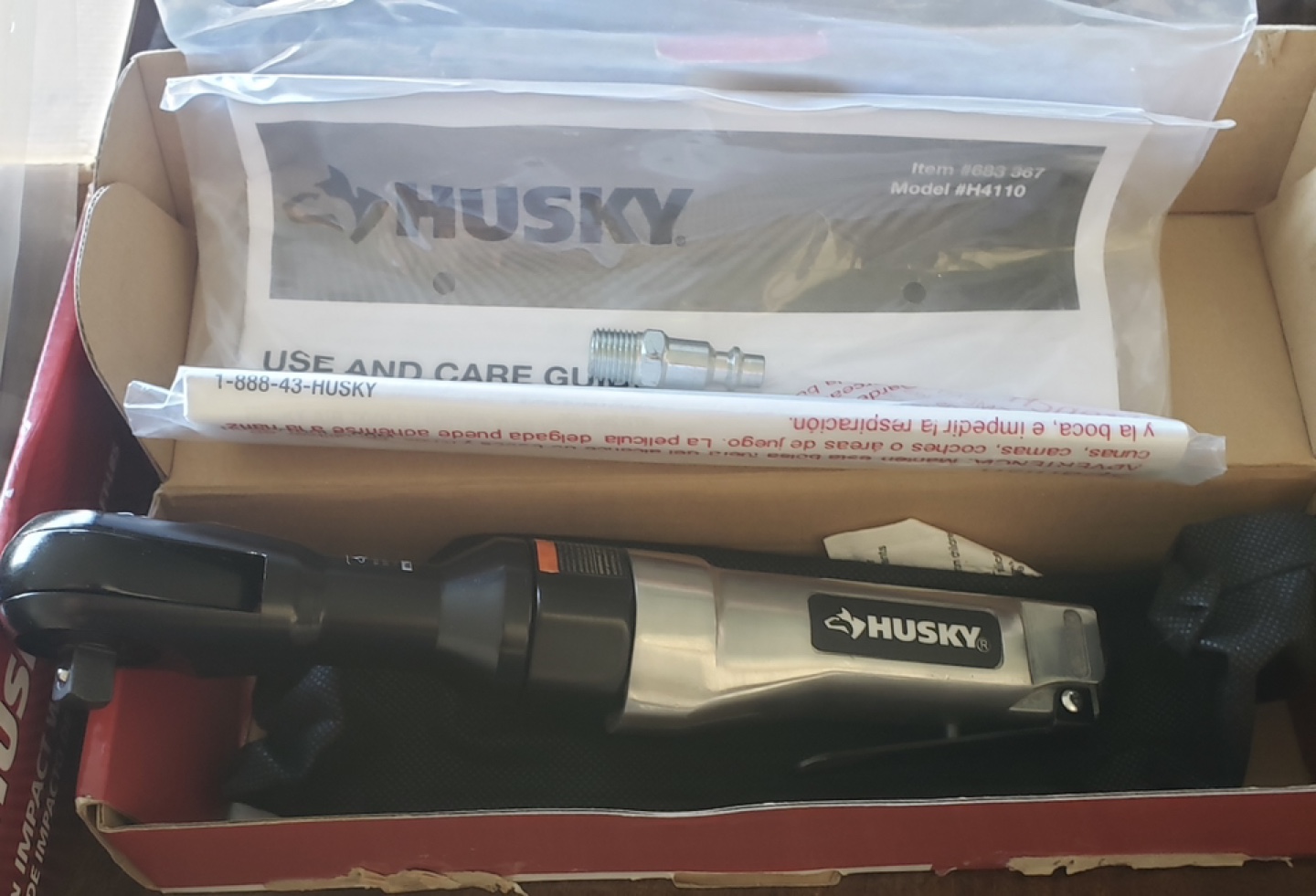 Husky 1/2 Inch Impact Wrench and Ratchet Wrench Set - photo 4