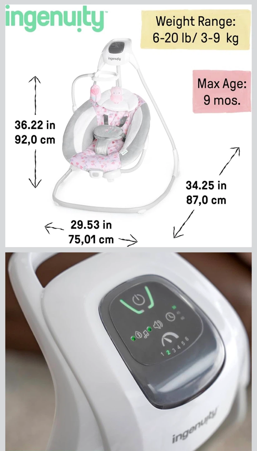 Ingenuity SimpleComfort Baby Swing - photo 2