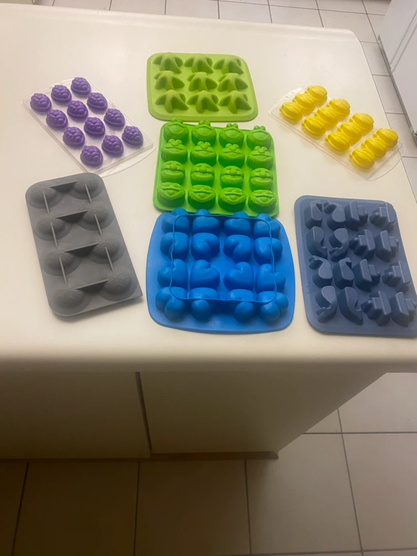 Silicone Molds for Baking or Crafts