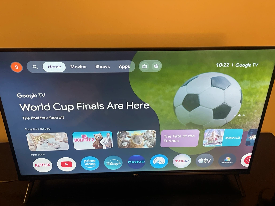 32” TCL S Series Smart TV - 1080p Full HD