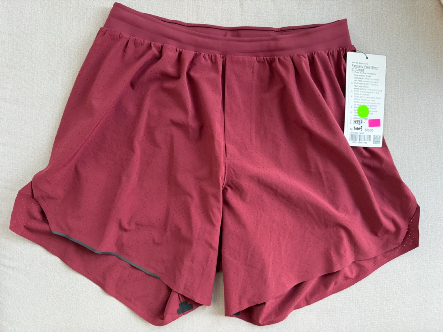 Lululemon Fast and Free Short 6" Lined