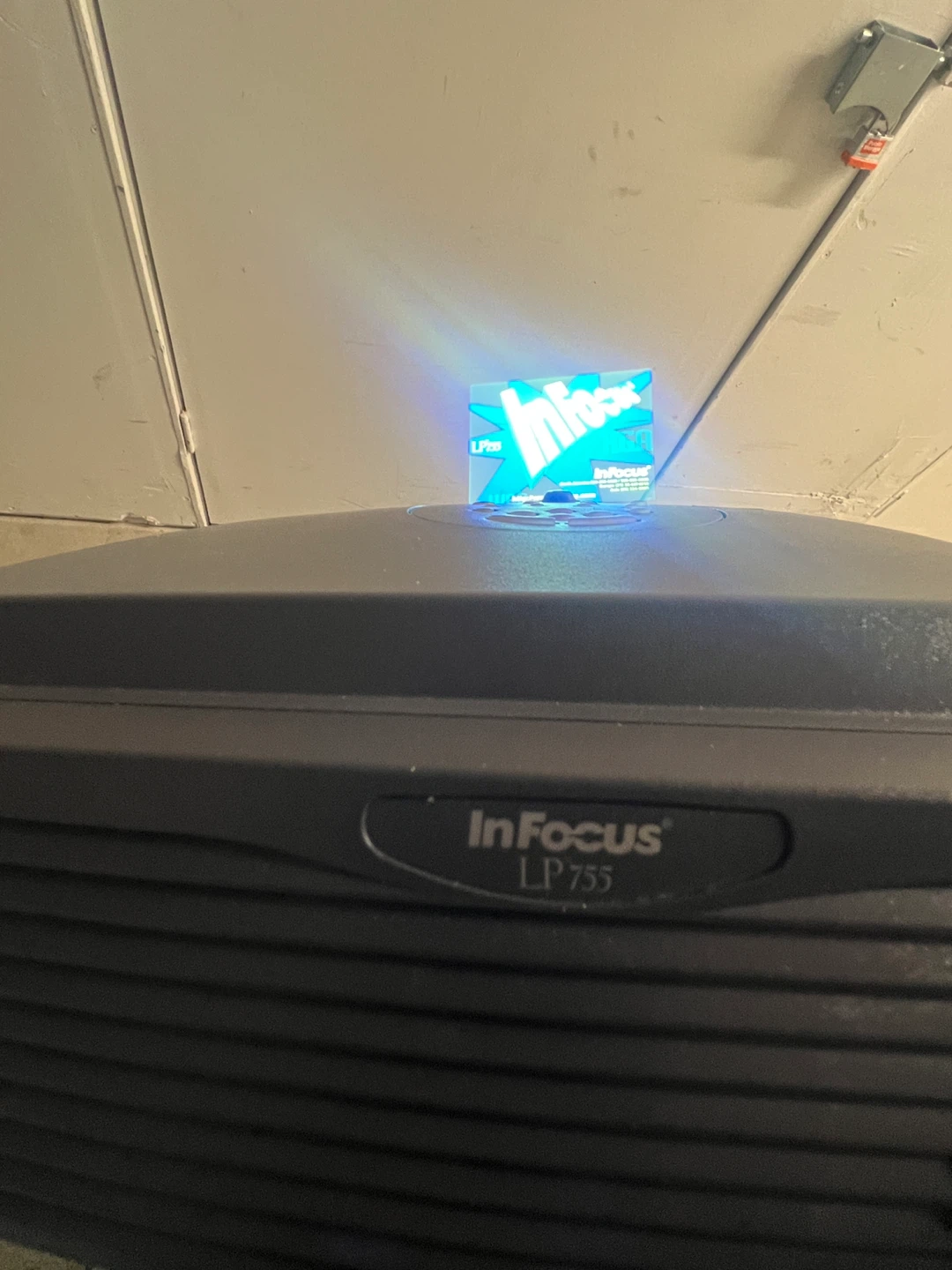 InFocus LP755 Projector with Carrying Case