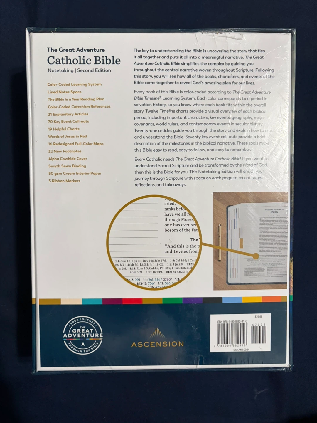 The Great Adventure Catholic Bible, Second Edition (Notetaking) - photo 2