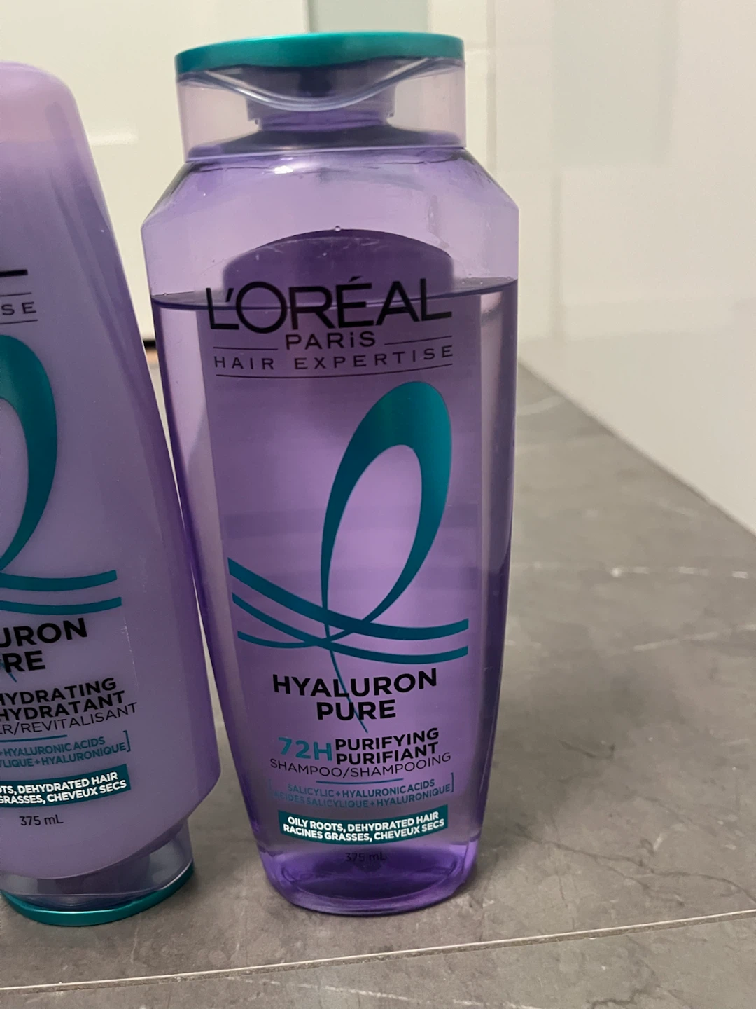 USED L'Oréal Paris Hyaluron Pure Shampoo & Conditioner Set - photo 3