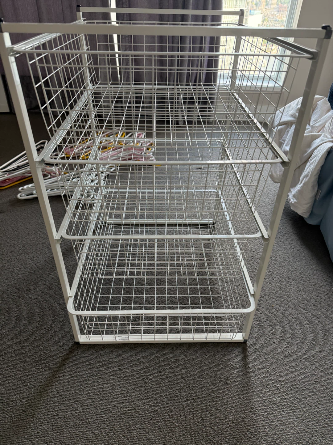 Storage Cart with Baskets