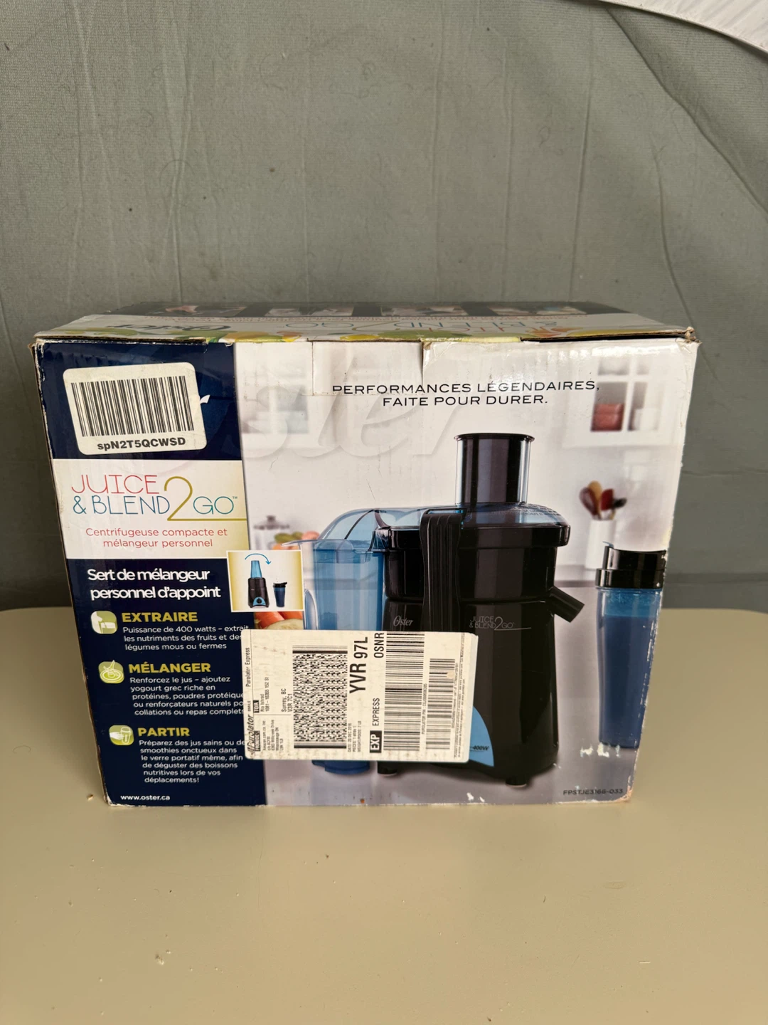 Oster Juice & Blend 2 Go Compact Juicer and Personal Blender - photo 5