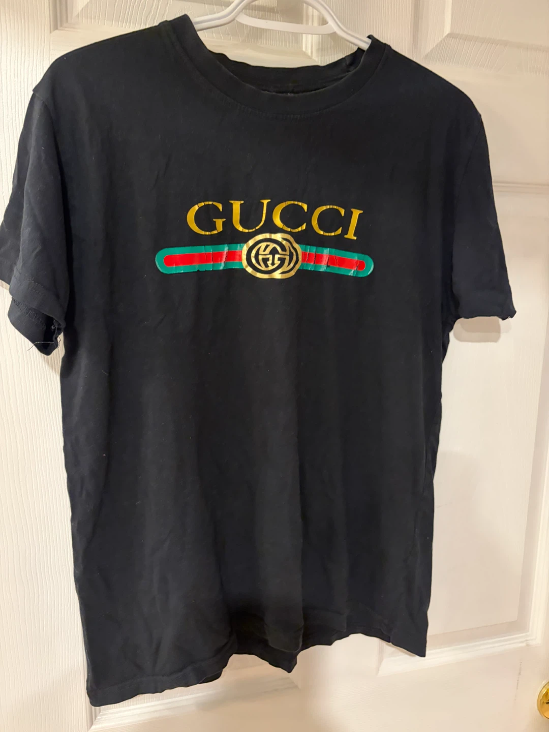 Black Gold Graphic Tee Size M - photo 2