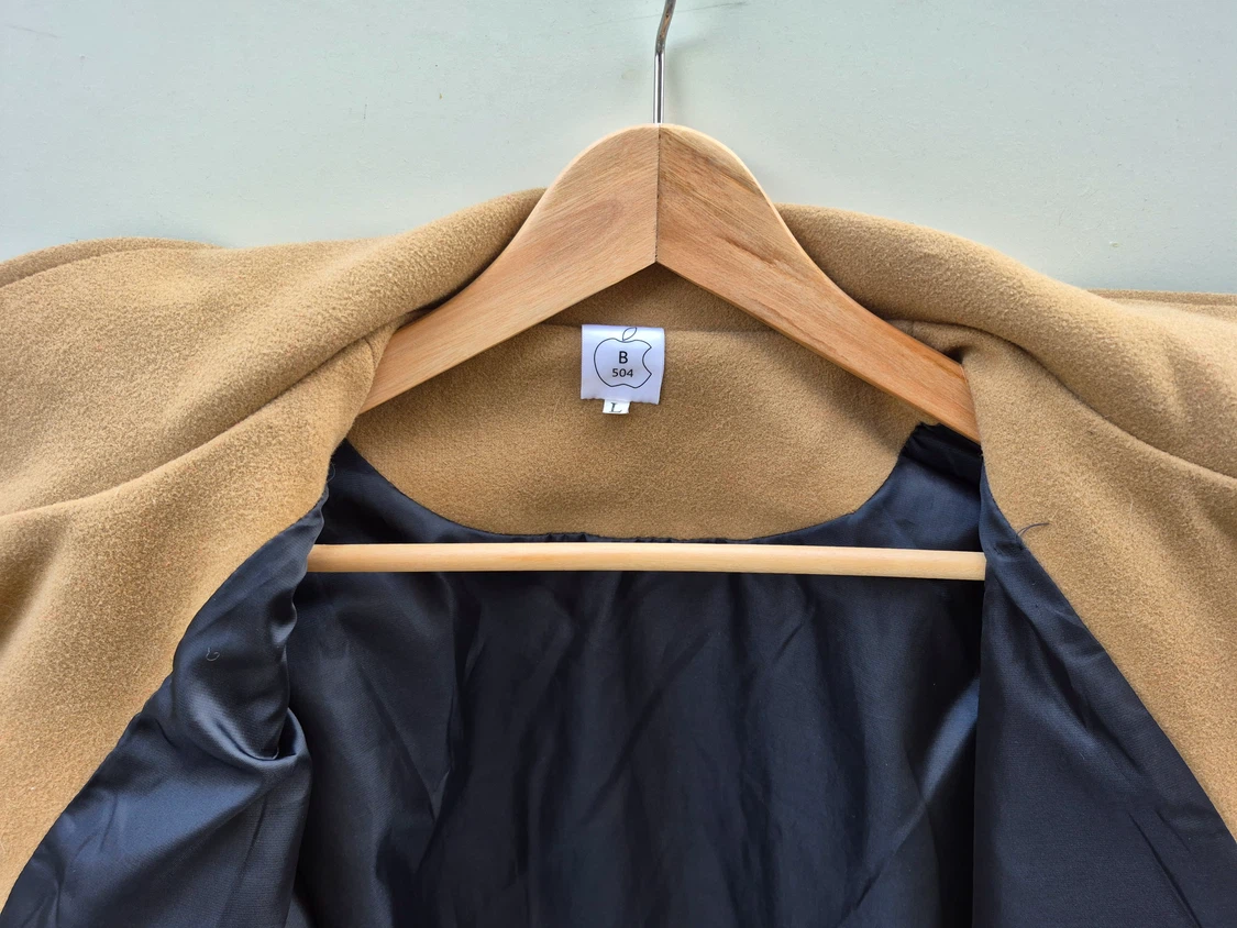 Camel Duffle Coat with Toggle Closure - photo 3