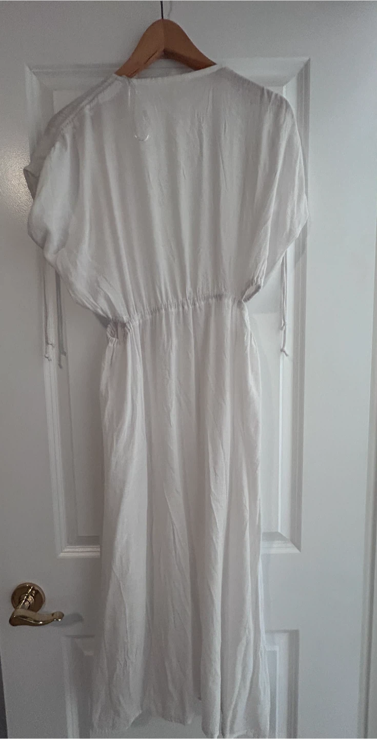 La Vie en Rose Aqua White Cover-up - photo 3
