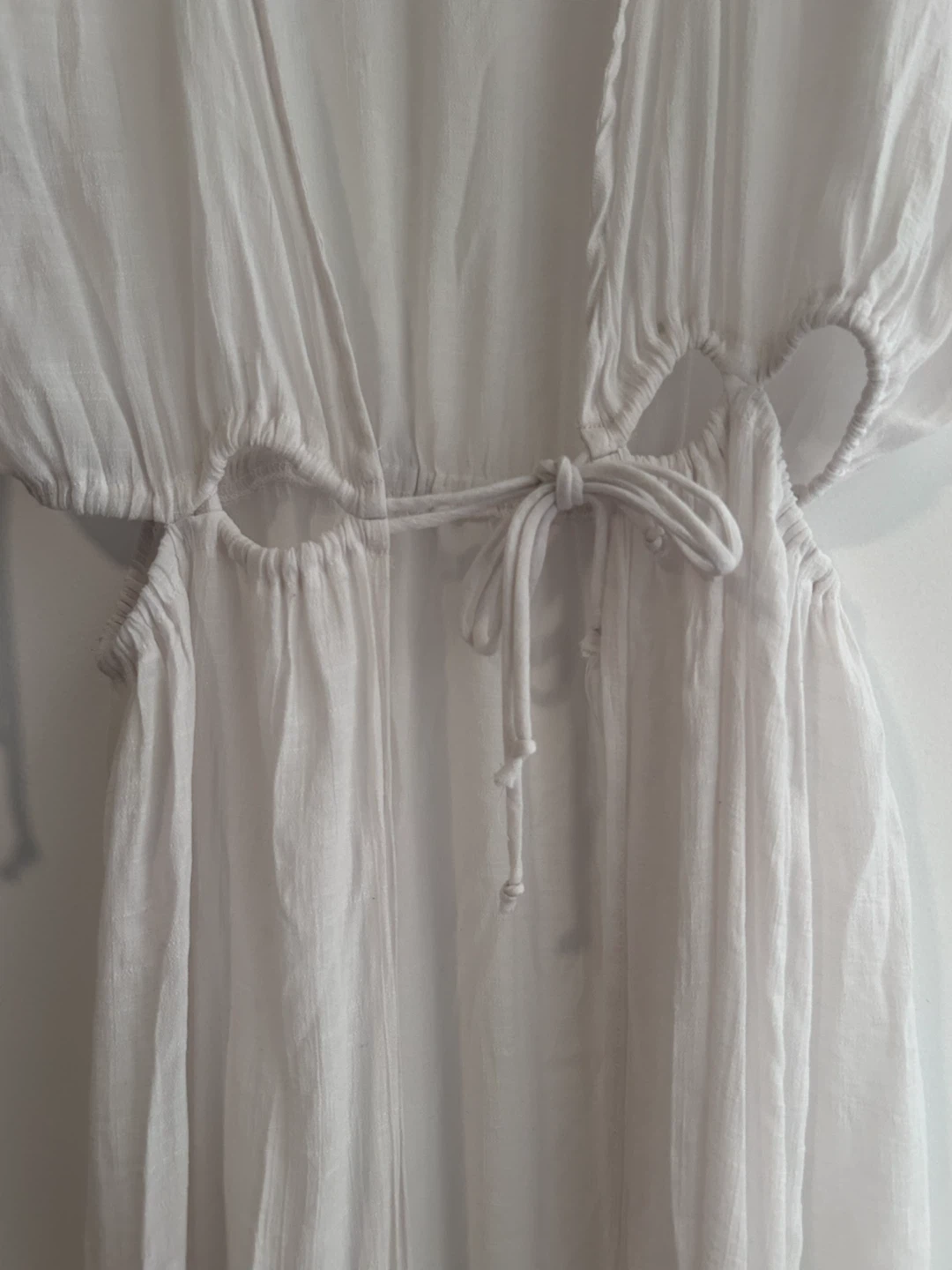 La Vie en Rose Aqua White Cover-up - photo 4